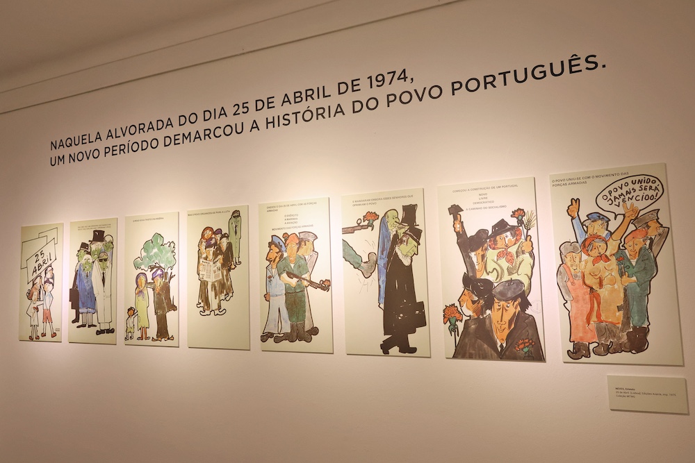 A mostra está patente no Museu do Trabalho Michel Giacometti