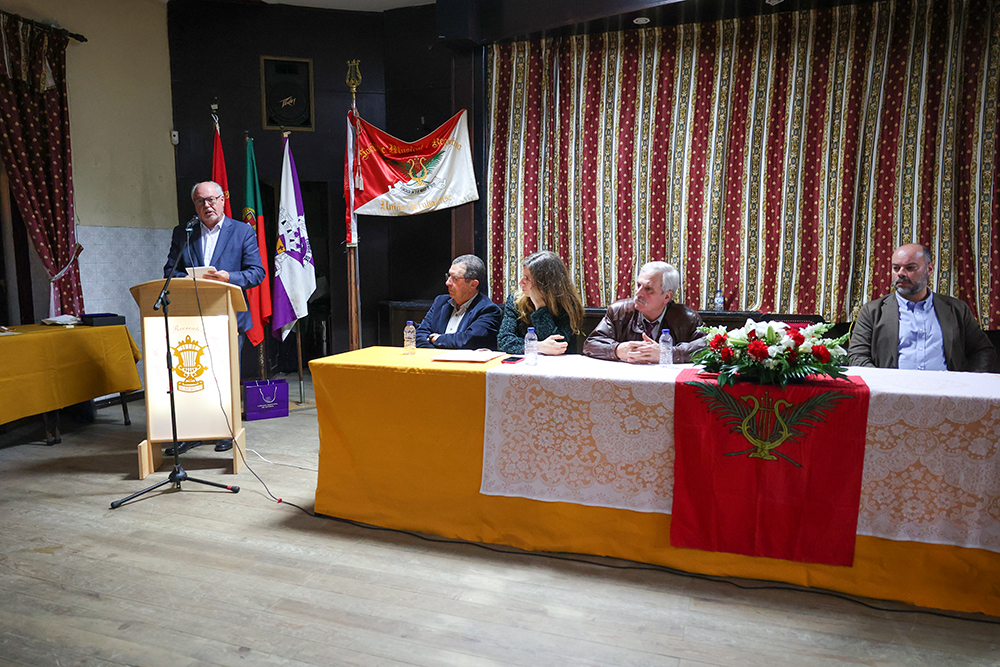 Sociedade Musical e Recreativa União Setubalense festejou 125 anos - presidente da Câmara, André Martins