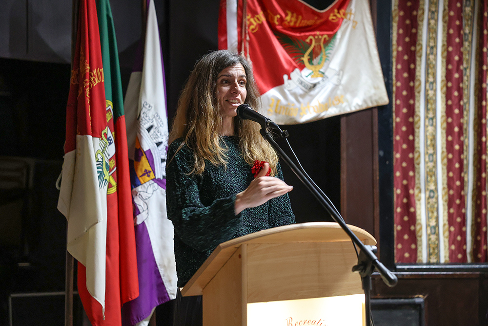 Sociedade Musical e Recreativa União Setubalense festejou 125 anos - presidente da coletividade, Rute Vieira