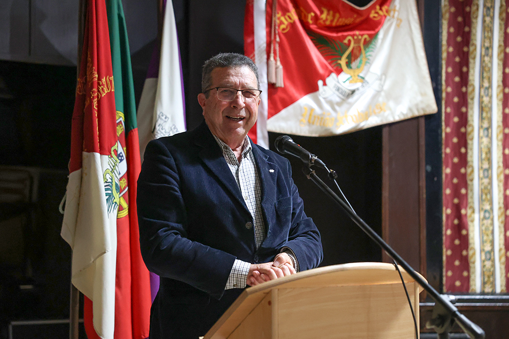 Sociedade Musical e Recreativa União Setubalense festejou 125 anos - presidente da Confederação Portuguesa das Coletividades de Cultura, Recreio e Desporto, João Bernardino