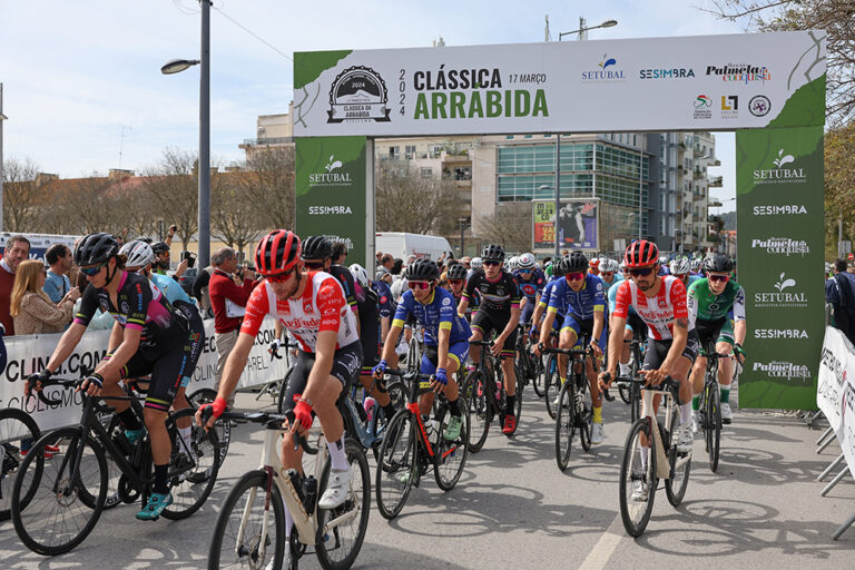 A partida simbólica da Clássica da Arrábida foi na Avenida Luísa Todi