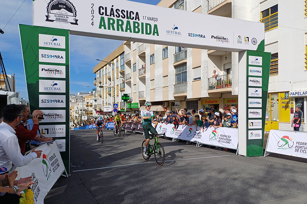 A meta da Clássica da Arrábida esteve ano em Palmela