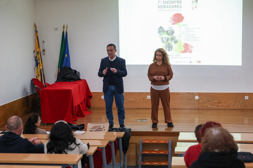 Os moradores do Bairro das Manteigadas estiveram reunidos para preparar o 7.º Encontro de Moradores Nosso Bairro, Nossa Cidade