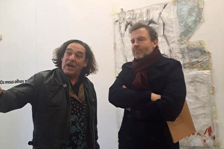 Exposição Os meus olhos não conseguem medir o céu - Inauguração