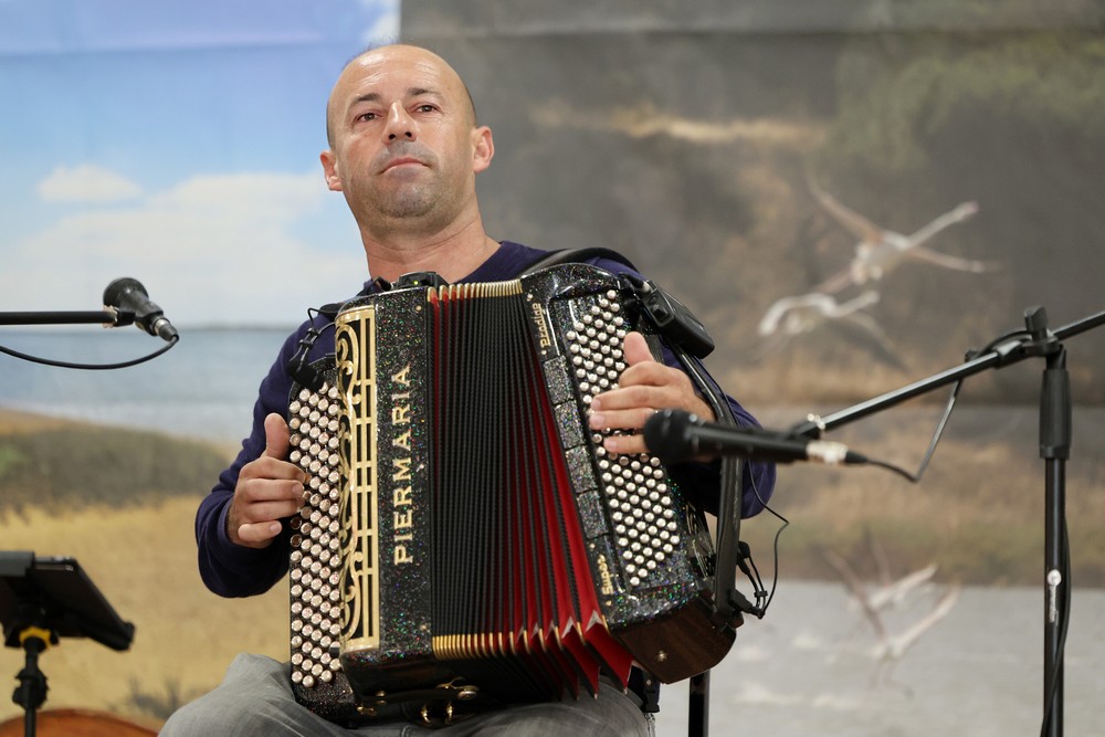 Sérgio conceição abriu o espetáculo realizado nas Pontes