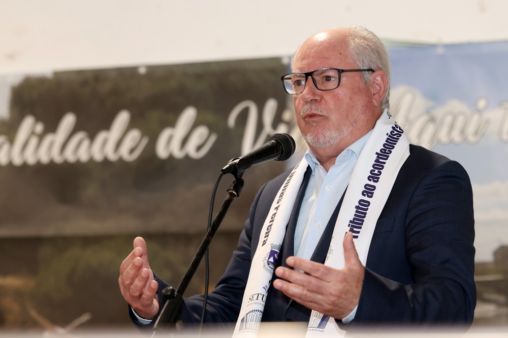 O presidente André Martins destacou o homenageado Dimas Pereira como um homem de Liberdade e de Cultura