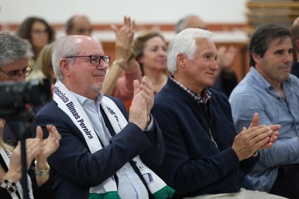 O presidente André Martins assistiu ao espetáculo nas Pontes