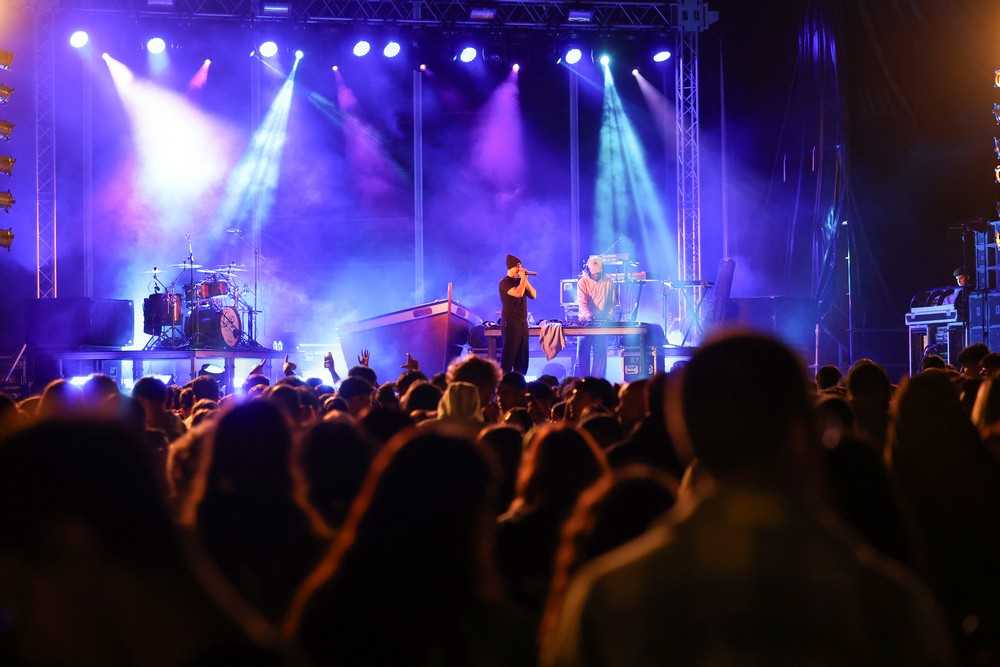 A música e a gastronomia fizeram a festa da juventude no Largo José Afonso