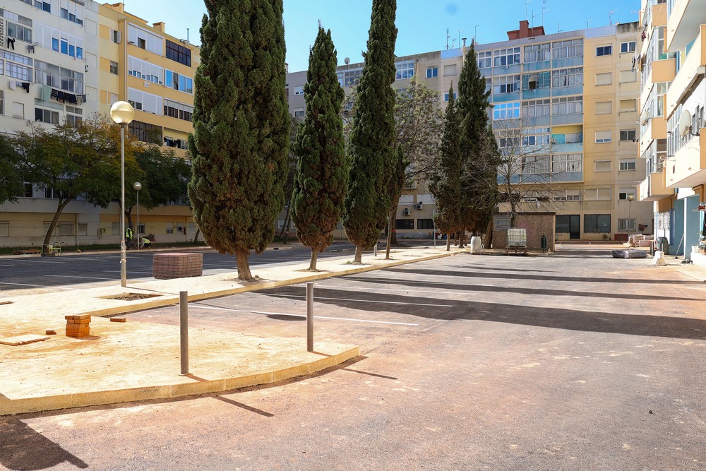 Novo estacionamento na Praceta Quinta do Tavares