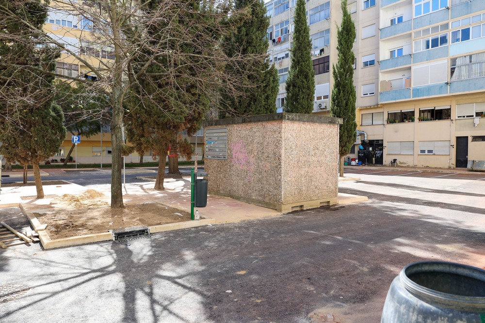 Novo estacionamento na Praceta Quinta do Tavares