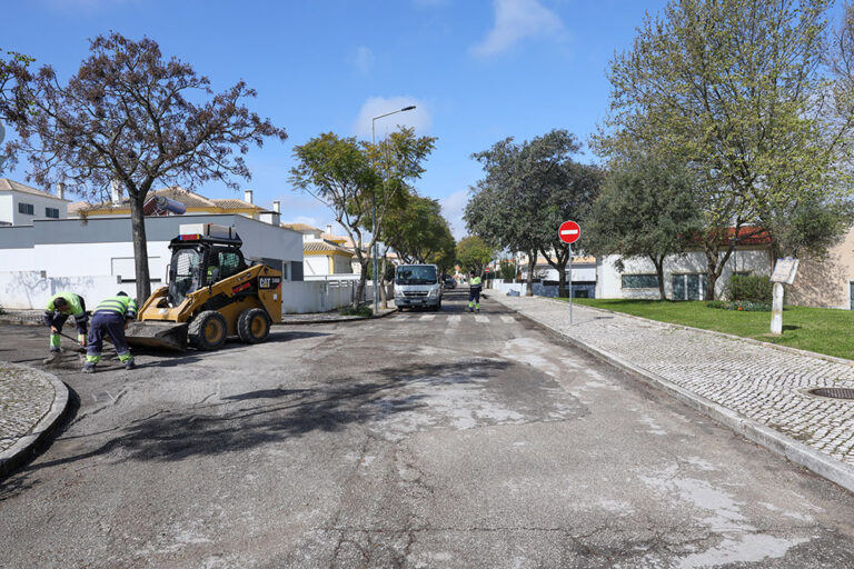 Repavimentações Quinta da Serralheira e Vale Ana Gomes