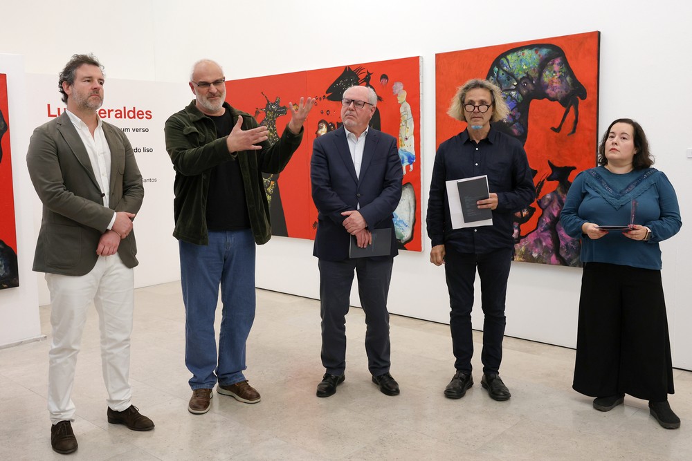 O artista Luís Herberto falou de uma exposição que fala sobre revoluções