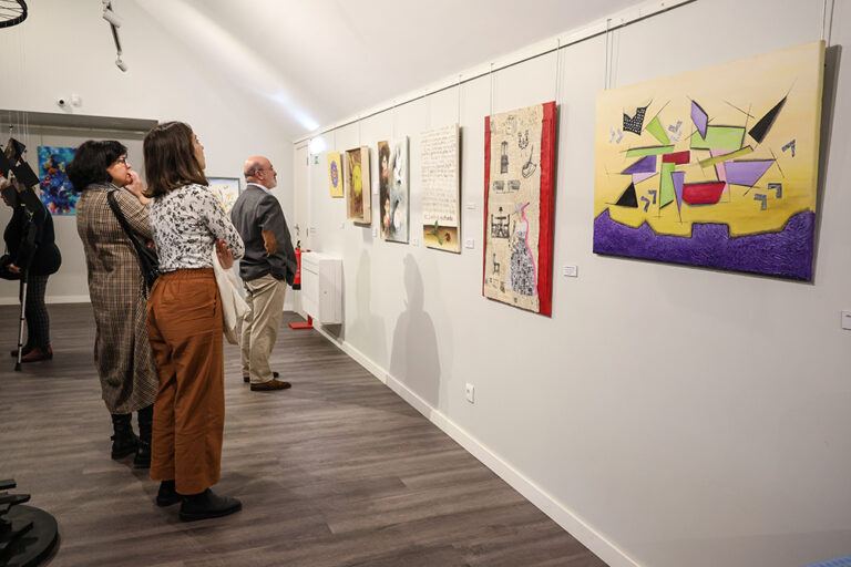 A exposição "Criar em Liberdade" está na Biblioteca de Azeitão até 27 de abril