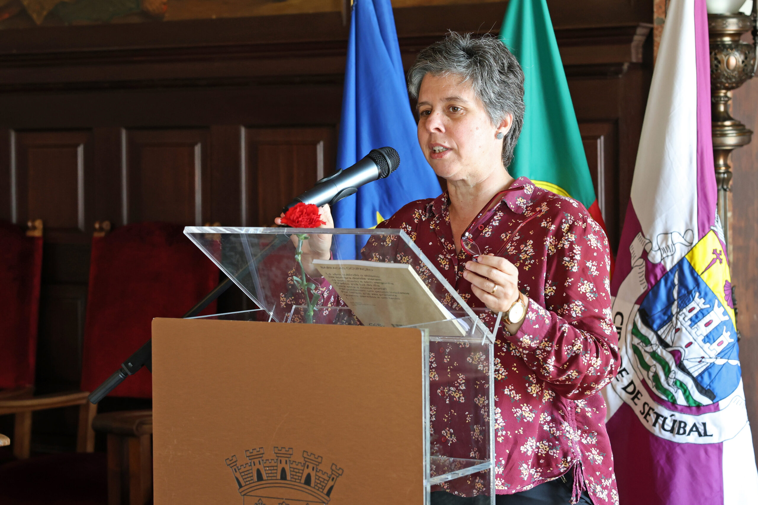 Apresentação do livro “Outro Mundo no Mesmo Lugar – A Cidade das Barracas” - vice-presidente da Câmara Municipal, Carla Guerreiro