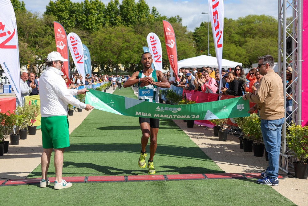 34.ª Alegro Meia Maratona de Setúbal - Vencedor da corrida masculina, Samuel Freire