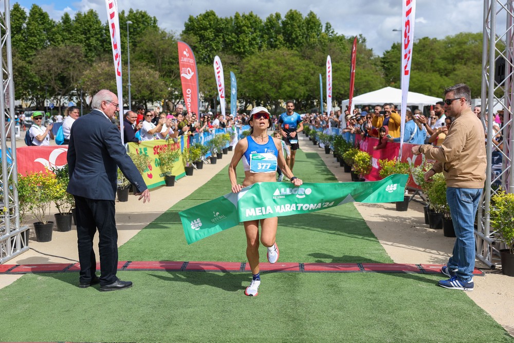 34.ª Alegro Meia Maratona de Setúbal - Vencedora da corrida feminina, Joana Fonseca