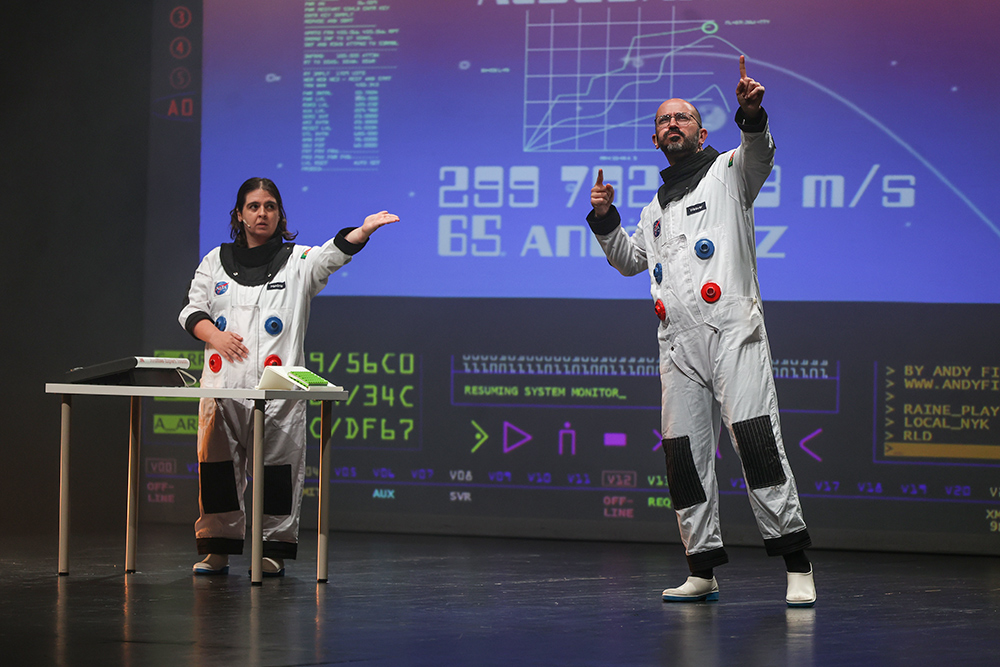 O espetáculo 'Aldeberã' celebrou a diversidade no Dia Mundial do Teatro