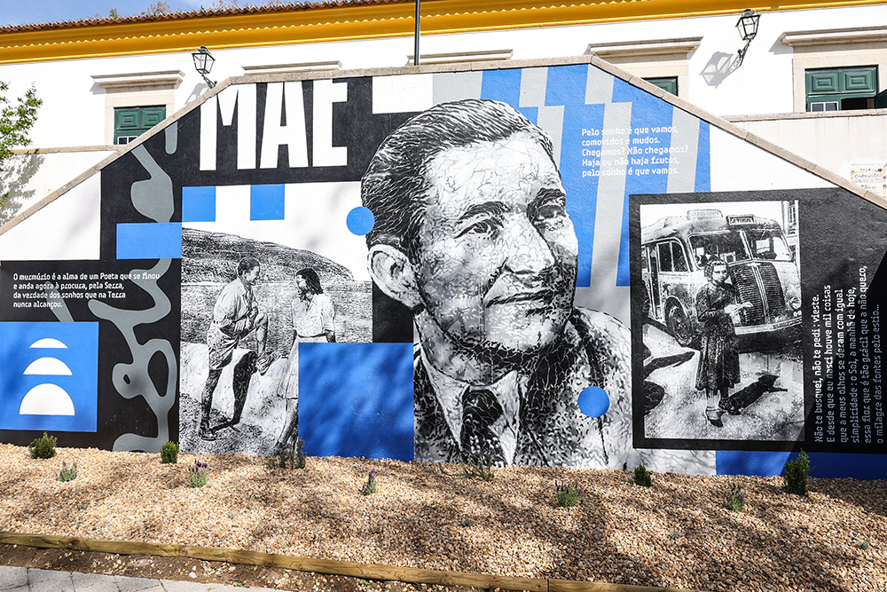 Dia Sebastião da Gama - Visita a mural de Samina 2023 (1)