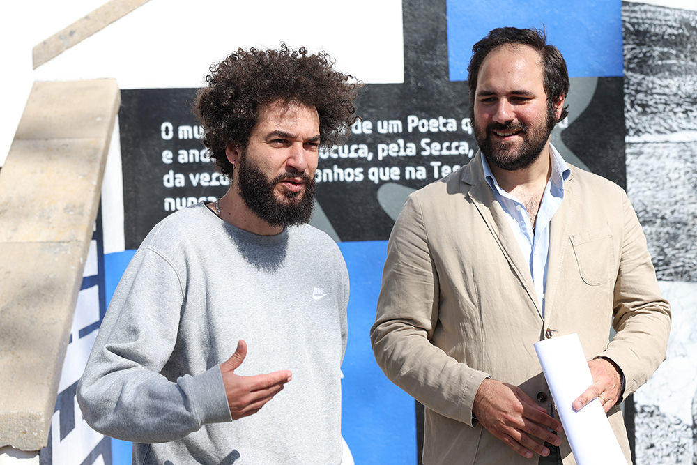 Dia Sebastião da Gama - Visita a mural de Samina 2023 (4)