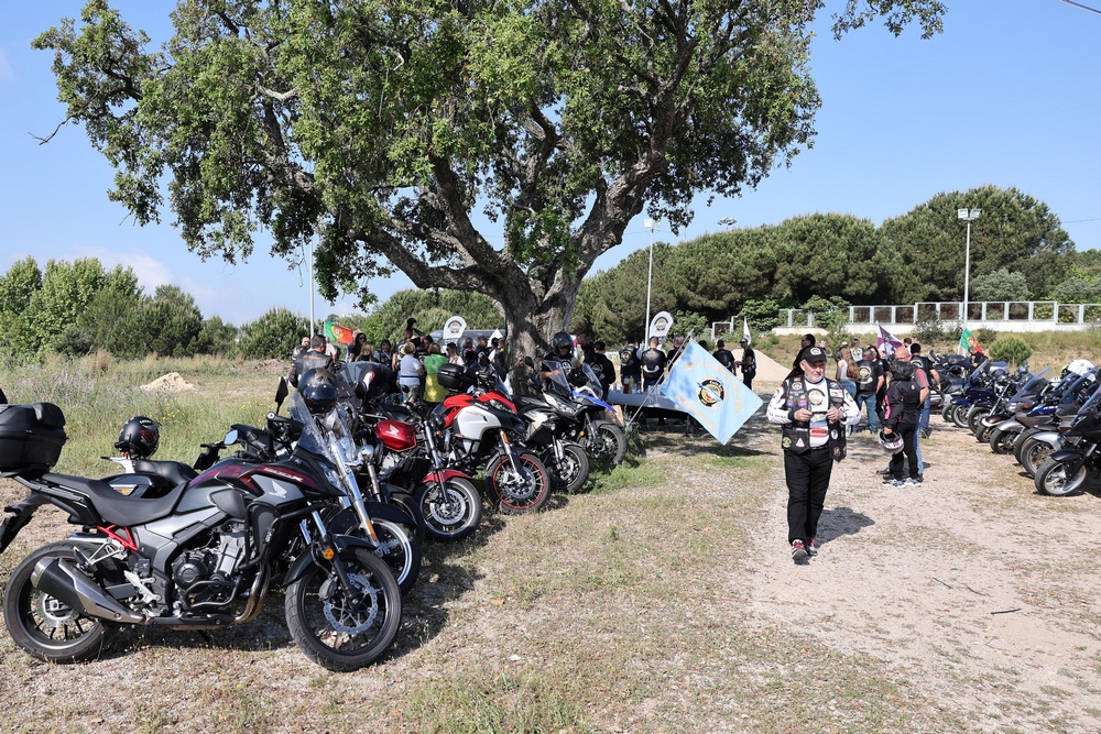 Lançamento da primeira pedra da nova sede do Moto Clube de Setúbal, no Parque Sant'Iago