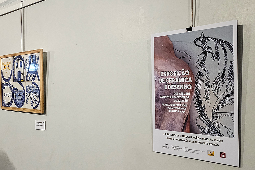 exposição A Luz, a Sombra e a Forma- Universidade Sénior de Azeitão
