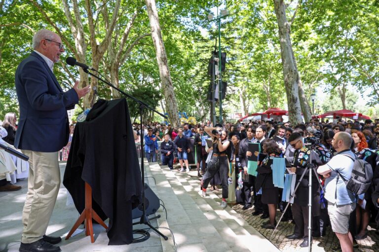 Bênção dos finalistas do IPS - presidente da Câmara, André Martins