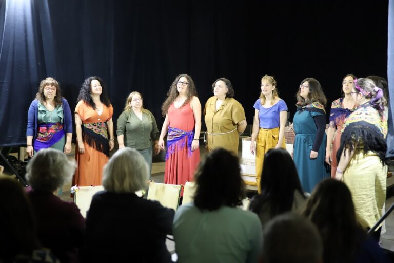 O espetáculo "Fio à Meada" apresentou-se no Museu do Trabalho Michel Giacometti