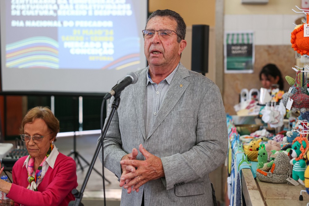 Dia do Pescador - conferência sobre o associativismo popular e a pesca local - Presidente da CPCCRD, João Bernardino