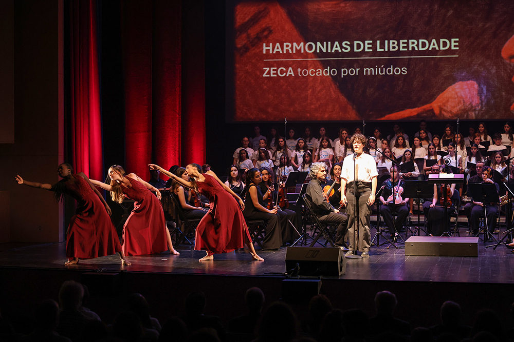 Abertura do 12.º Festival Internacional de Música de Setúbal - Espetáculo “Harmonias de Liberdade: Zeca tocado por miúdos”, com o Conservatório Regional de Setúbal, a Academia de Dança Contemporânea de Setúbal, a Academia de Música de Almada e o Coral Infantil de Setúbal
