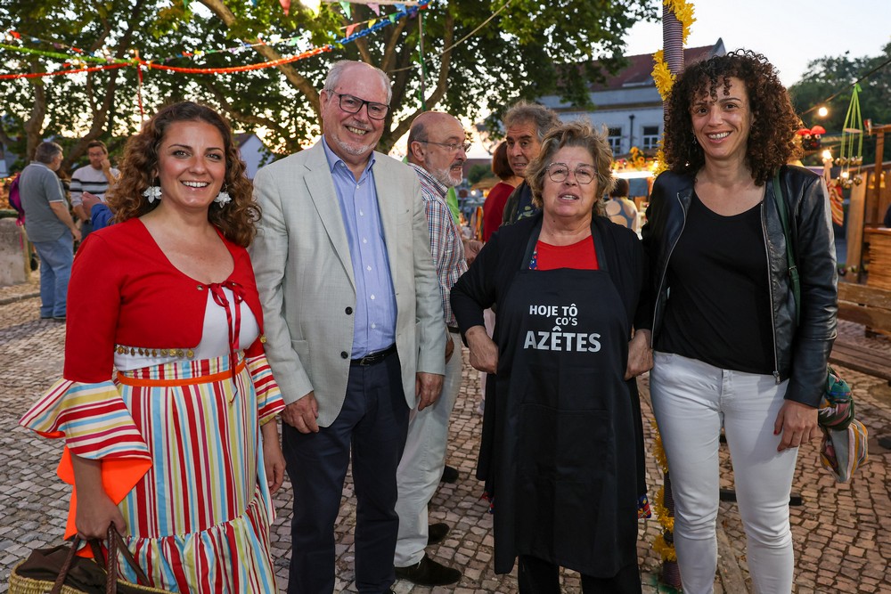 Festa do Manel da Horta – Tradições, Sabores e Aromas de Azeitão - Presidentes da Câmara e da Junta de Freguesia de Azeitão, André Martins e Sónia Paulo, e vereadora Rita Carvalho