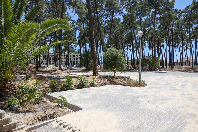 A requalificação urbanística prossegue na Urbanização de Pinhal de Negreiros
