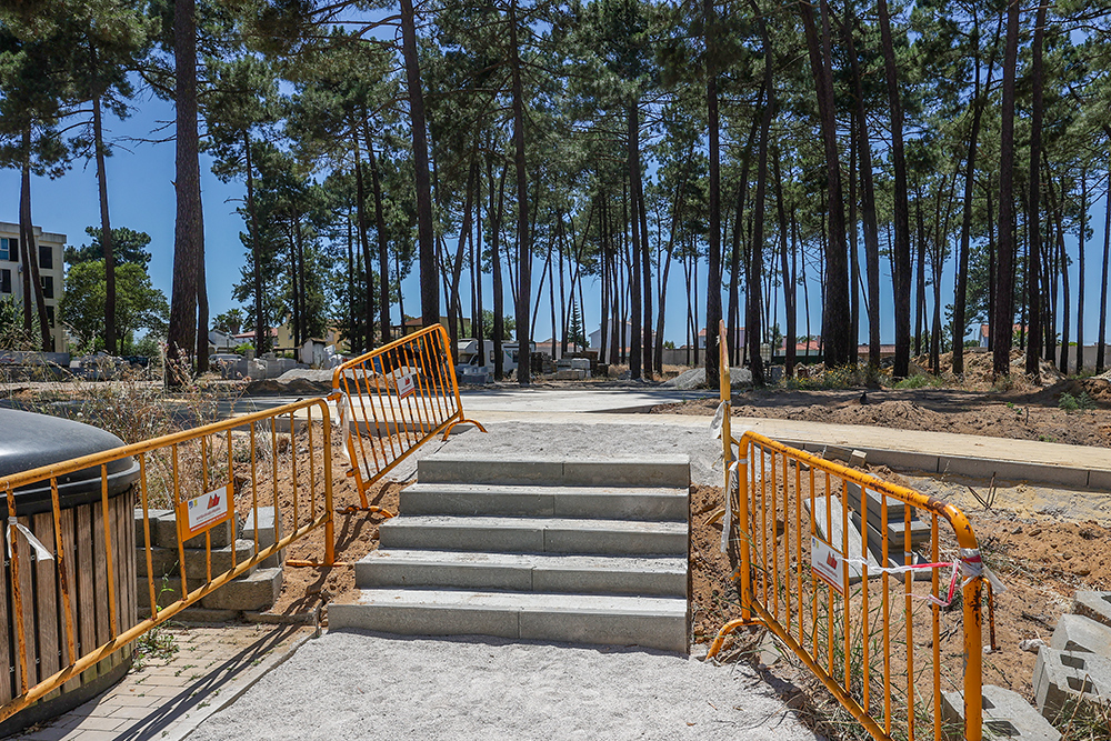 A requalificação urbanística prossegue na Urbanização de Pinhal de Negreiros