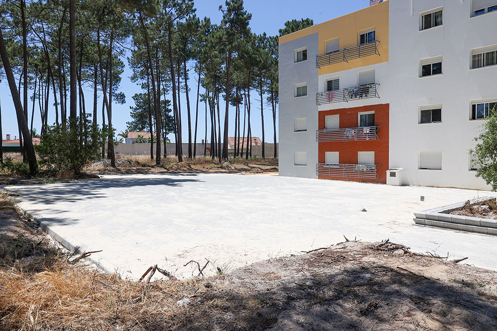A requalificação urbanística prossegue na Urbanização de Pinhal de Negreiros