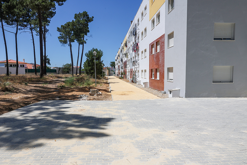 A requalificação urbanística prossegue na Urbanização de Pinhal de Negreiros