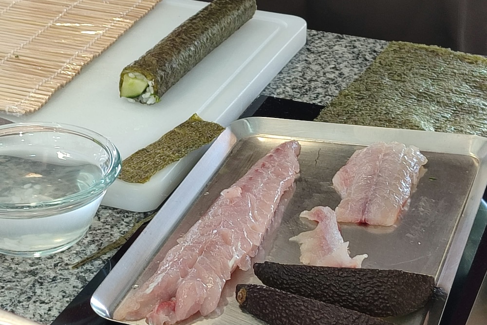 Worskshop "Sushi com Peixe Nosso"