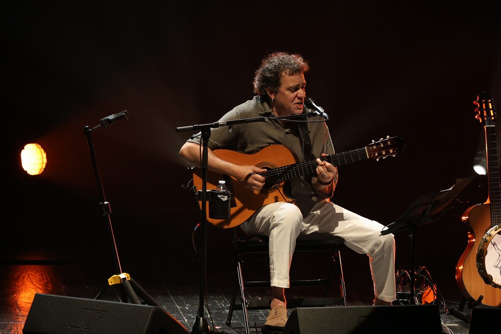Paulinho Moska no Festival Língua Terra