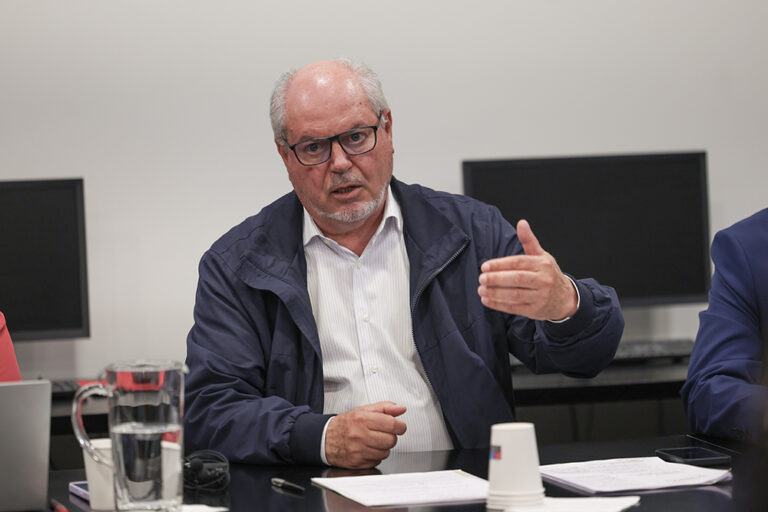 O presidente André Martins destacou a importância dos contributos da população para o enriquecimento de propostas de melhoria do território