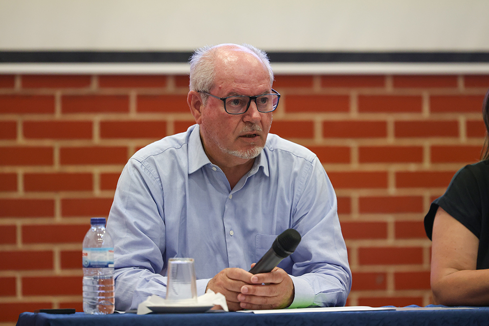 Projeto de requalificação da Escola Básica 2,3 Barbosa du Bocage - Sessão de esclarecimento com a comunidade escolar - Presidente da Câmara, André Martins