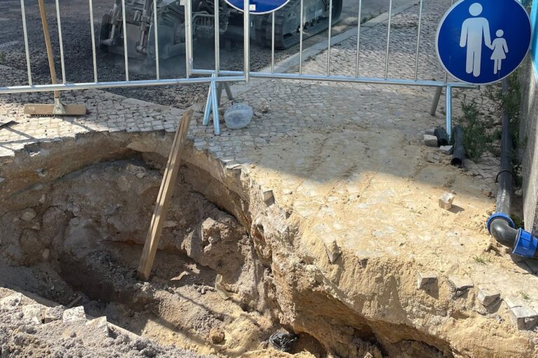 Avenida Luísa Todi - Reabilitação da rede de Água