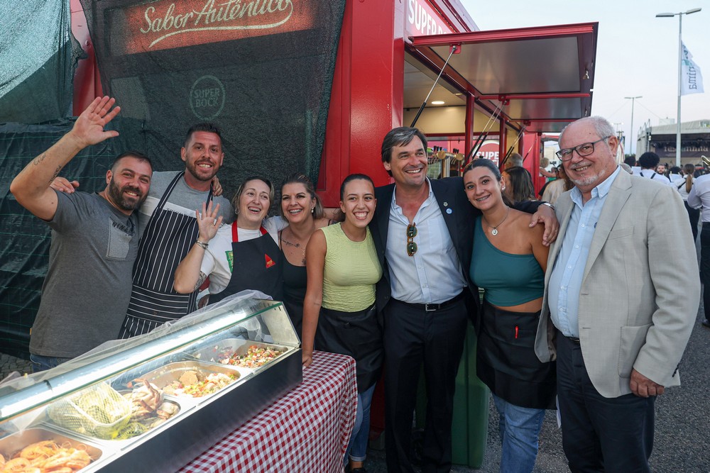 Abertura da Festanima 2024 - Presidentes da Câmara, André Martins, e da Junta de Freguesia de São Sebastião, Luís Matos