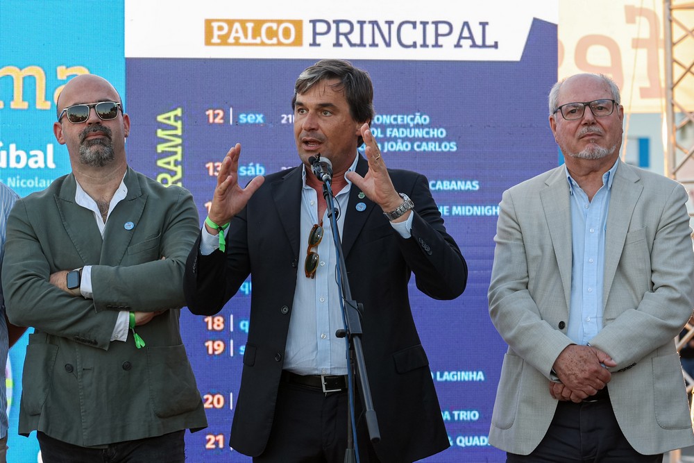 Abertura da Festanima 2024 - Presidente da Junta de Freguesia de São Sebastião, Luís Matos