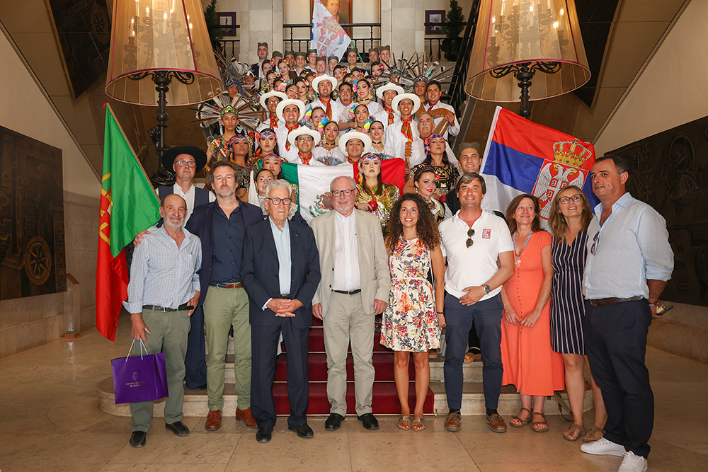 Folk-Setúbal - Receção nos Paços do Concelho