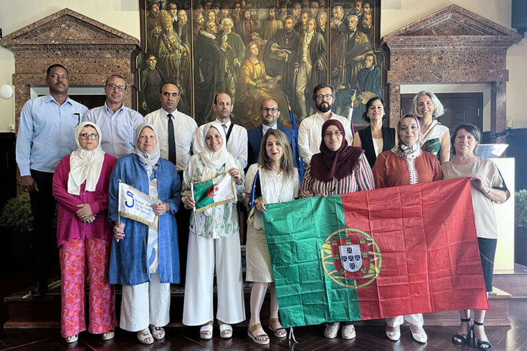 Receção à delegação da Argélia