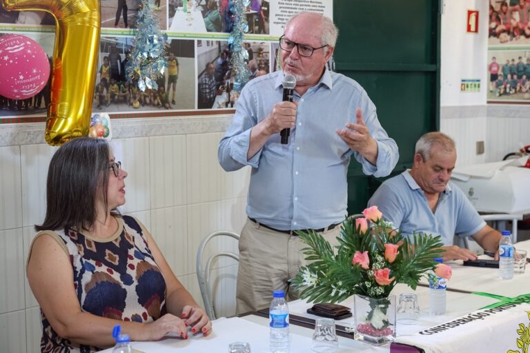 27.º aniversário da União Desportiva e Recreativa Casal das Figueiras - Presidente da Câmara Municipal, André Martins