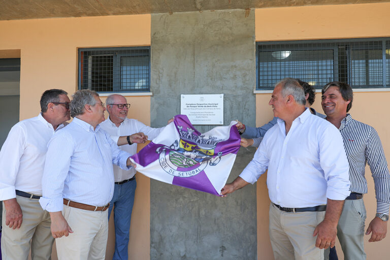 Inauguração da obra de requalificação dos campos de ténis do Complexo Desportivo Municipal do Parque Verde da Bela Vista