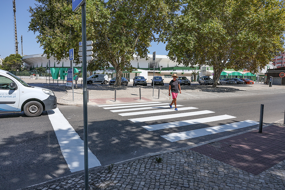 Pintura de Passadeiras - Praça Vitória Futebol Clube
