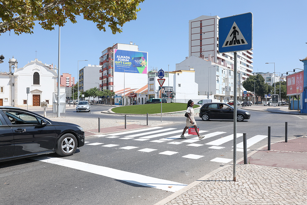 Pintura de Passadeiras - Praça Vitória Futebol Clube