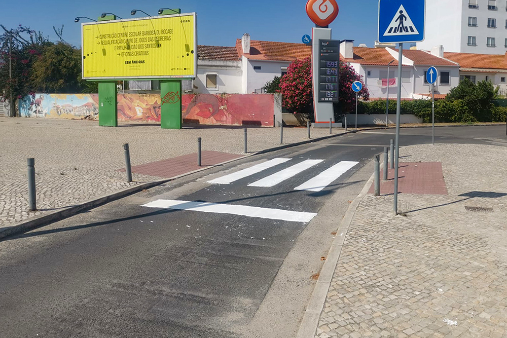 Pintura de Passadeiras - Praça Vitória Futebol Clube
