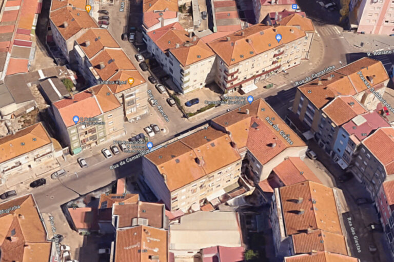 Rua da Camarinha - imagem de Satélite