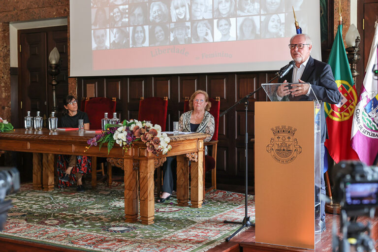 Apresentação do livro “Liberdade no Feminino”, coordenado por Alexandrina Pereira - Presidente da Câmara, André Martins